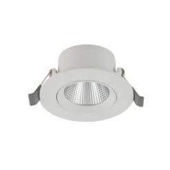 Sklep Kaja Białe oczko wpustowe LED 5W 4000K ⌀9cm 10547 EGINA LED | Kaja* Lampy Led|Oprawy Podtynkowe