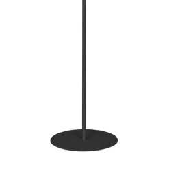 Sklep Kaja Biało-czarna lampa podłogowa na prostej nodze TK 5547 z serii MAJA* Lampy Podłogowe Z Abażurem