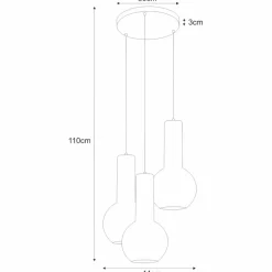 Sklep Kaja Biało-złota, druciana lampa wisząca K-4527 ARVI WHITE | Kaja Clearance