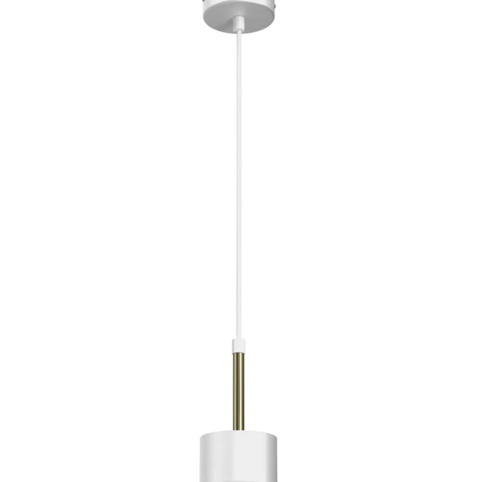 Sklep Kaja Biało-złota lampa wisząca, złoty element MLP7754 z serii ARENA | Kaja Oświetleni Discount