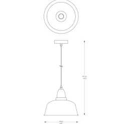 Sklep Kaja Biało-złota, nowoczesna lampa wisząca do kuchni A8063-WH z serii MENSA Store