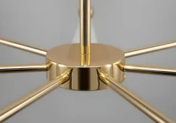 Sklep Kaja Biało-złota, stylowa lampa wisząca MOD108PL-14WG VESPER | Kaja Hot