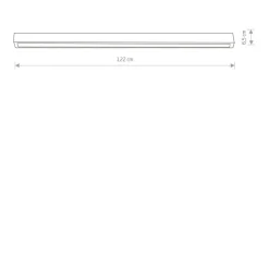 Sklep Kaja plafon, podłużny, szerokość 120 cm, 22W 7556 | Kaja Oświetlenie* Plafony Nowoczesne