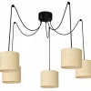 Sklep Kaja Boho lampa wisząca do podwieszania LX 4010 SPINDEL RATTAN | Kaja Fashion