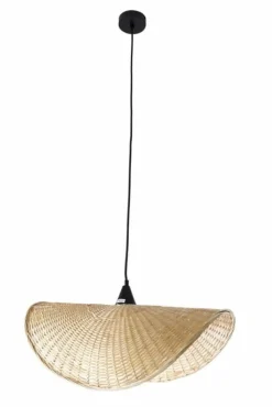 Sklep Kaja Boho lampa wisząca, pleciony abażur MX P0498 KOSHI | Kaja Oświetlenie Fashion
