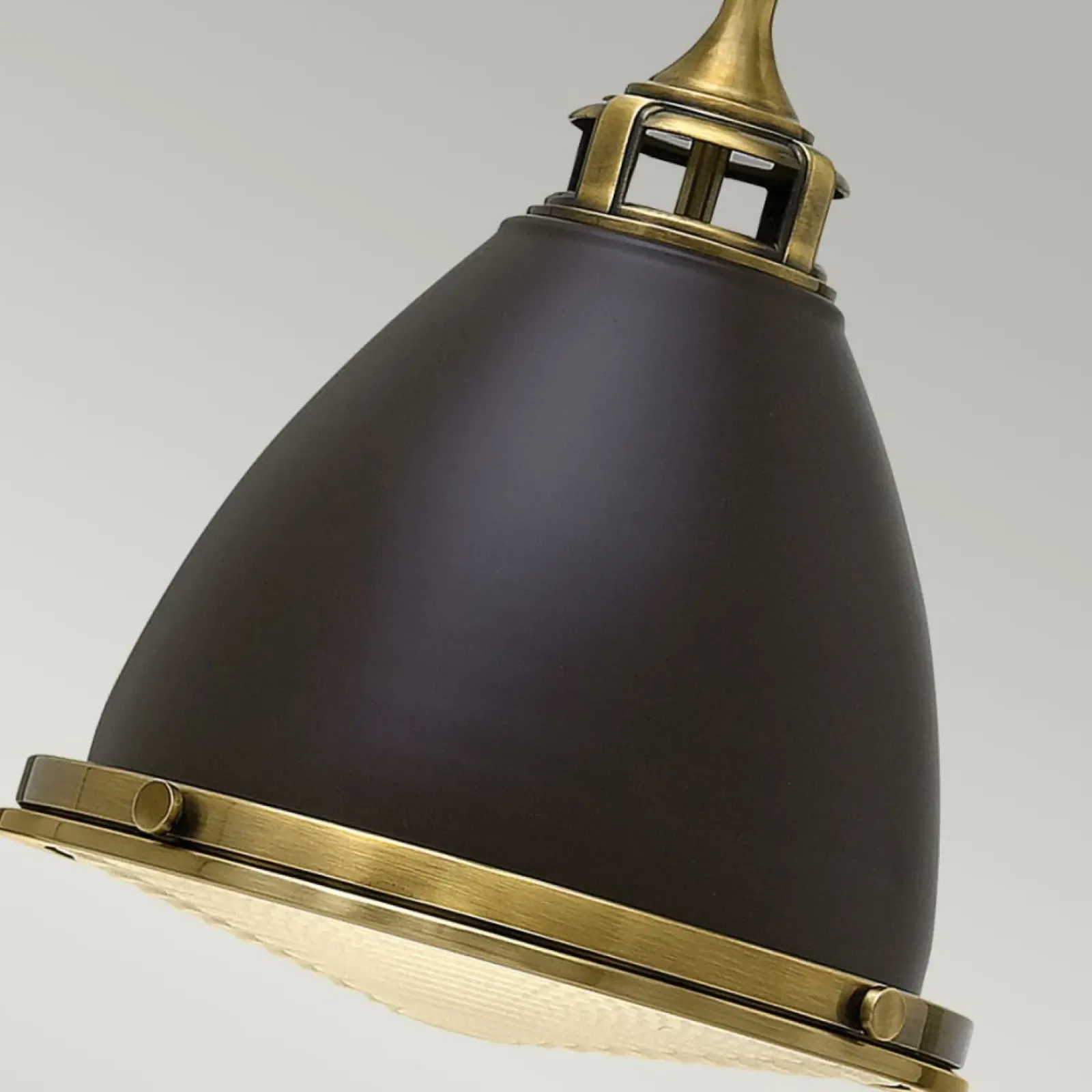 Sklep Kaja Brązowa, pojedyncza lampa wisząca HK-AMELIA-P-M-RB z serii AMELIA brązowe New