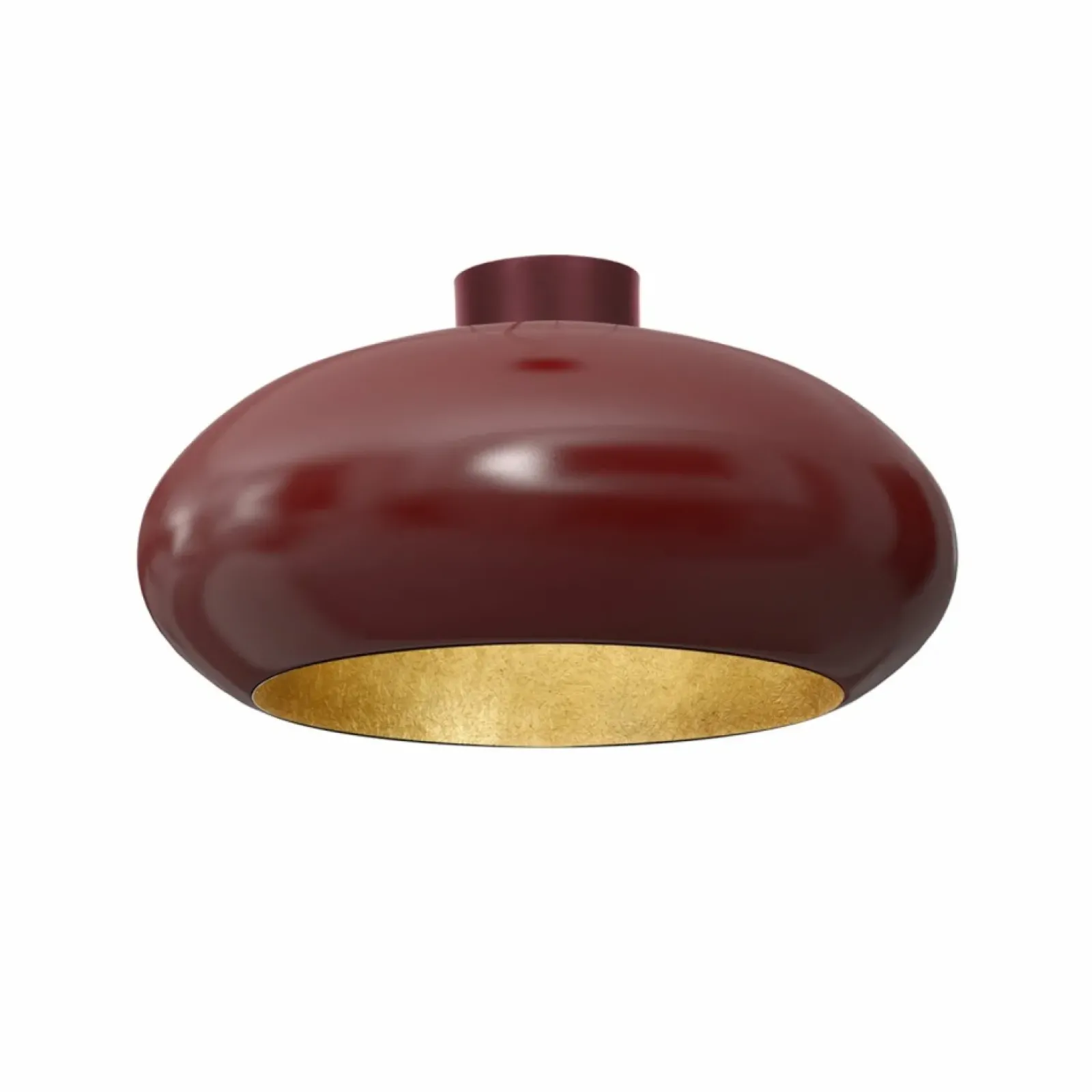 Sklep Kaja Burgundowa lampa wisząca, ze złotym wnętrzem LX 1686 z serii COMPO Cheap