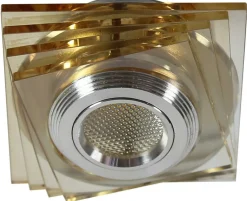 Sklep Kaja Bursztynowa lampa podtynkowa, oczko ledowe 2228747 | Kaja Oświetlenie* Oprawy Podtynkowe