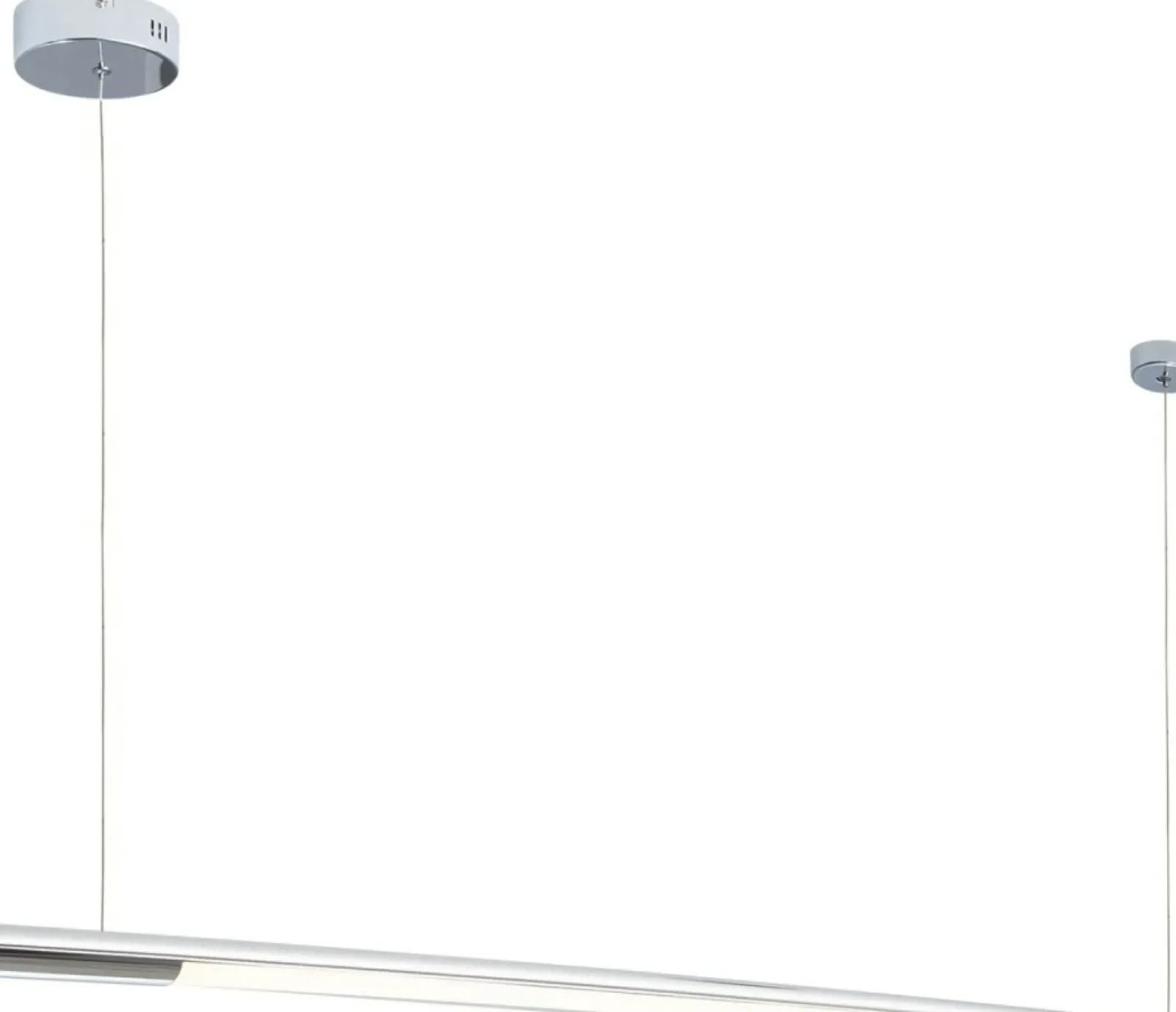 Sklep Kaja Chromowana lampa nad wyspę 100cm MX P0355 ORGANIC P | Kaja Oświetlenie Cheap