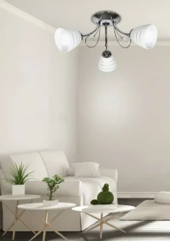 Sklep Kaja owana lampa sufitowa do sypialni 33-63847 SIMPLI | Kaja* Randole Tradycyjne