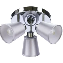 Sklep Kaja owana lampa sufitowa z abażurami 98-70661 PIN | Kaja Oświetlenie chrom Outlet
