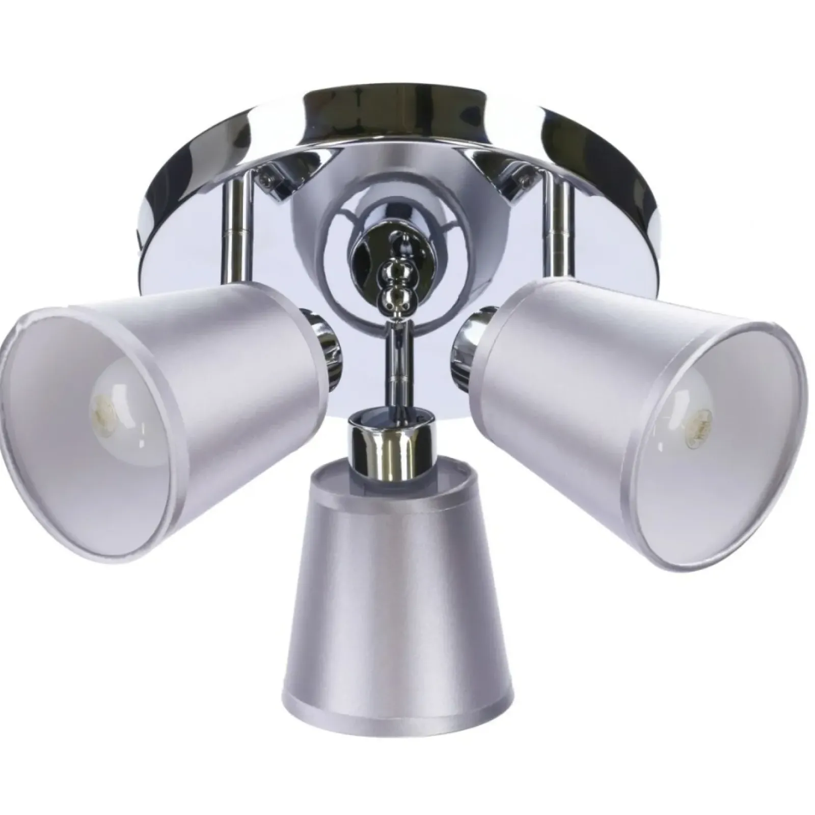 Sklep Kaja owana lampa sufitowa z abażurami 98-70661 PIN | Kaja Oświetlenie chrom Outlet