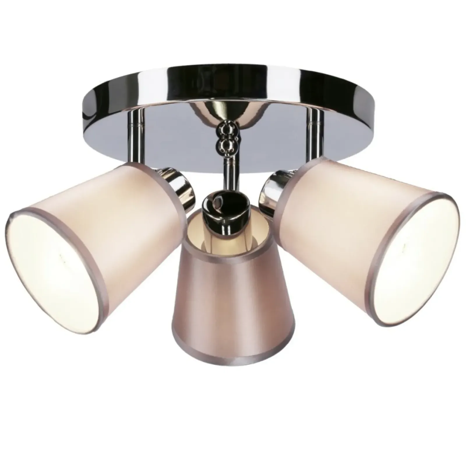 Sklep Kaja owana lampa sufitowa z abażurami 98-70661 PIN | Kaja Oświetlenie chrom Outlet