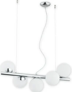 Sklep Kaja Chromowana lampa sufitowa z kloszami O2915 W5 CH | Kaja Oświetlenie Clearance