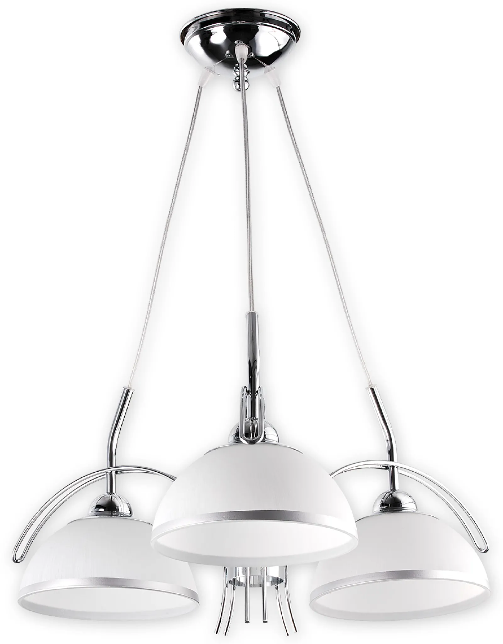 Sklep Kaja Chromowana lampa wisząca do sypialni O1483 CH FLEX | Kaja Oświetlenie* Randole Tradycyjne
