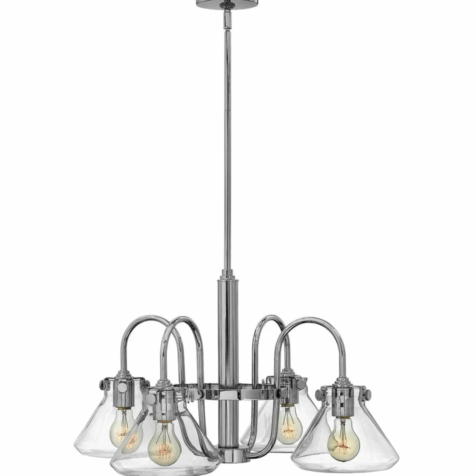 Sklep Kaja owana lampa wisząca HK-CONGRESS4-A-CM z serii CONGRESS chrom Clearance