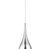 Sklep Kaja Chromowana lampa wisząca w kształcie sopelka MX P0230 DROP | Kaja Clearance