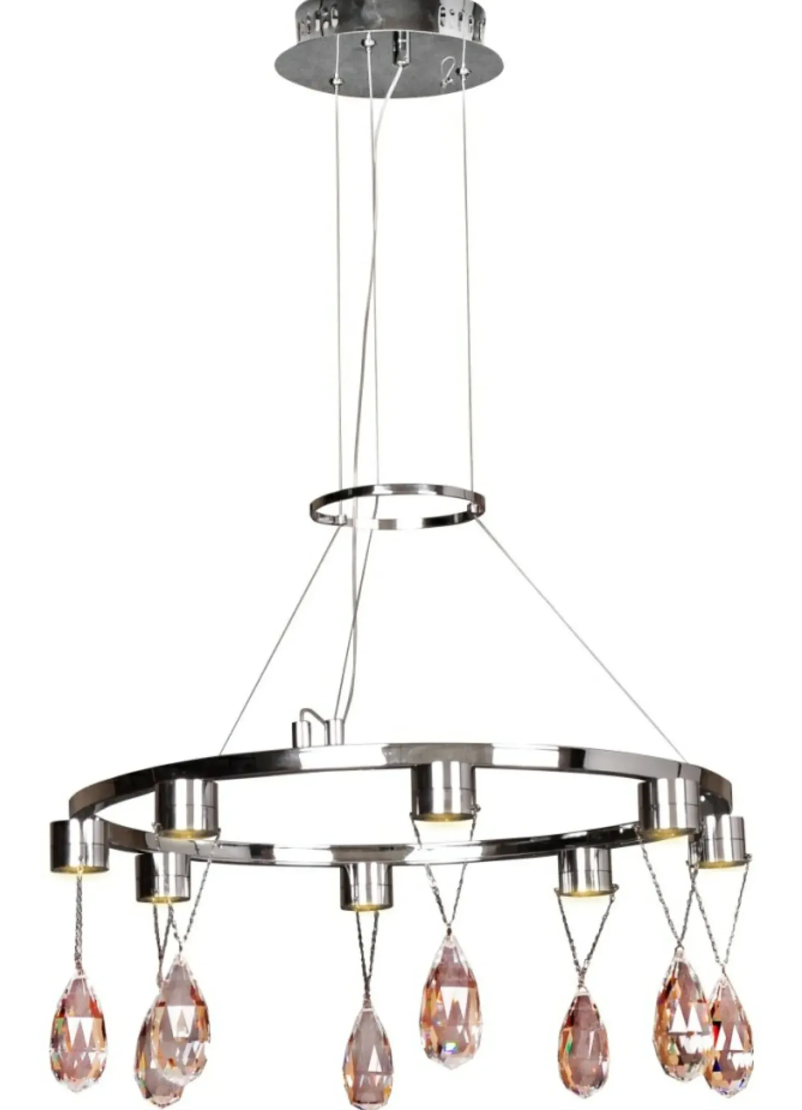 Sklep Kaja owana obręcz wisząca LED 38-26064 PRISMA | Kaja Oświetlenie* Lampy Led
