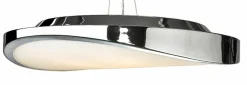 Sklep Kaja owana talerzowa lampa wisząca ⌀48cm AZ0986 CIRCULO E | Kaja chrom Clearance