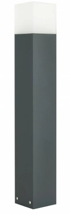 Sklep Kaja Ciemna lampa ogrodowa, wysokość 70cm CB-MAX 700 DG z serii CUBE MAX | Kaja Oświe* Lampy Ogrodowe Stojące