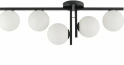 Sklep Kaja Czarna, asymetryczna lampa sufitowa z kloszami SIG 33287 z serii ANDY Cheap