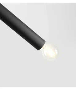 Sklep Kaja Czarna, dwuramienna lampa wisząca do sypialni 1072L1 z serii TUBO Zadzwońporabattel.783200183(8-16)/mailsklep@kaja.com.pl Flash Sale