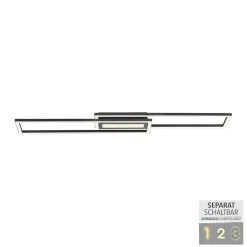 Sklep Kaja Czarna, geometryczna lampa sufitowa 14696-18 z serii ASMIN | Kaja czarny New