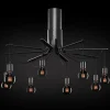 Sklep Kaja Czarna, industrialna lampa sufitowa 67929 BORNHOLM | Kaja Oświetlenie Hot
