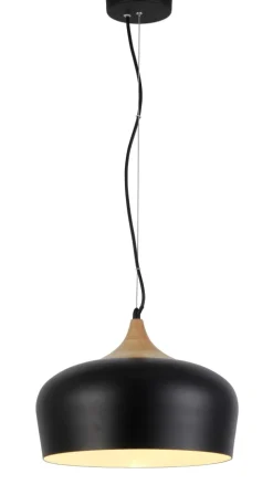 Sklep Kaja Czarna, klasyczna lampa wisząca do sypialni AZ1331 PARMA | Kaja czarny Fashion