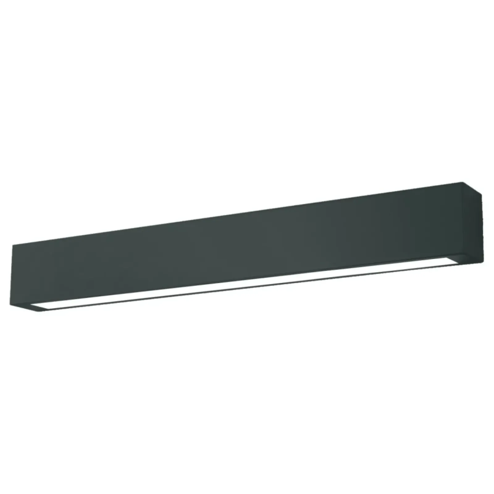 Sklep Kaja Czarna lampa ścienna LED, listwa 63cm GS-LWA-9W 3000K BK z serii IBROS* Lampy Led