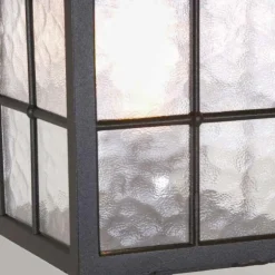 Sklep Kaja Czarna lampa cokołowa, stojąca BL25-BLACK z serii WINCHESTER* Lampy Ogrodowe Stojące