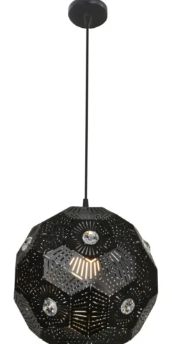 Sklep Kaja Czarna lampa na regulowanym zwisie 31-69764 EUPHORIA | Kaja* Randole Tradycyjne