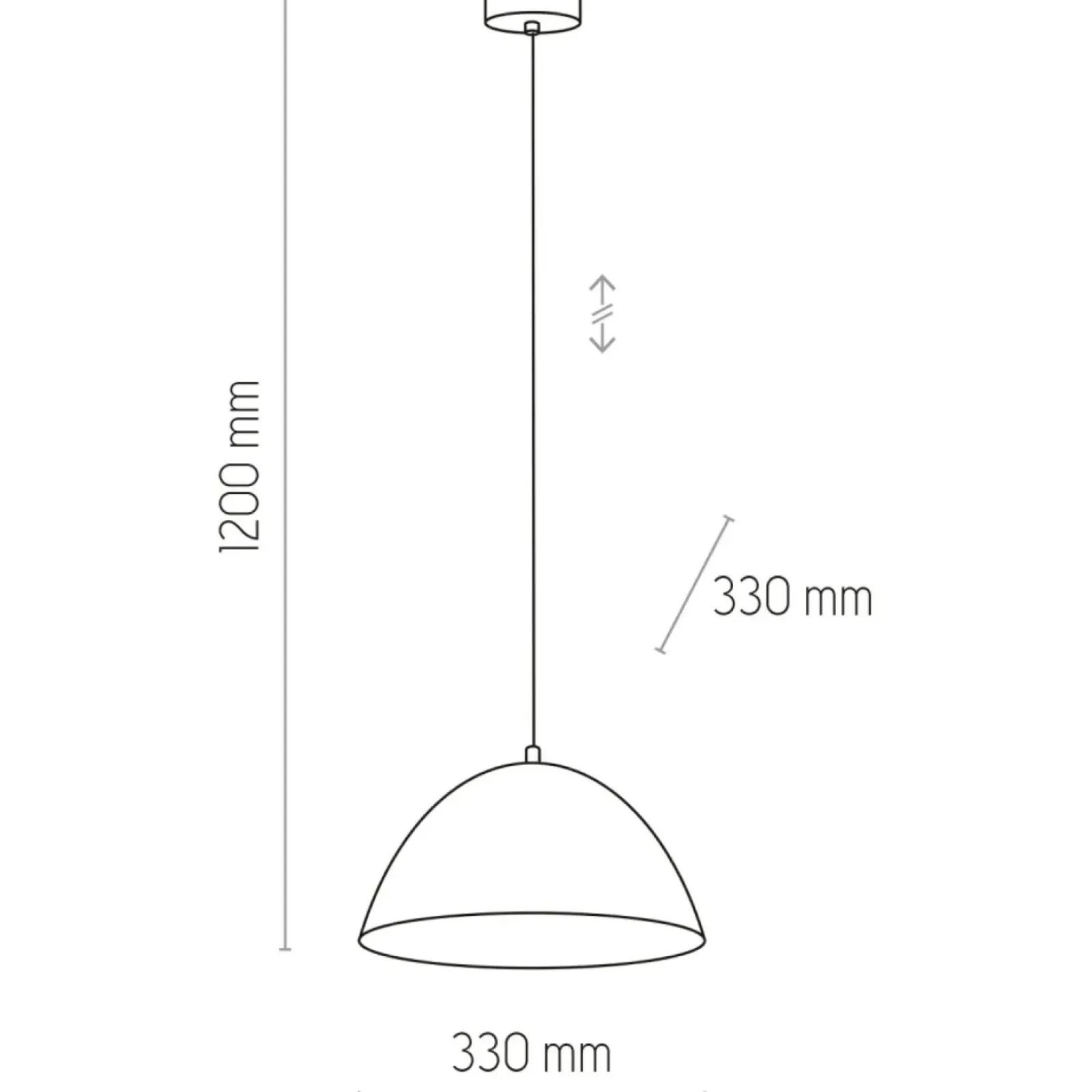 Sklep Kaja Czarna lampa na regulowanym zwisie TK 3194 FARO | Kaja Oświetlenie Best