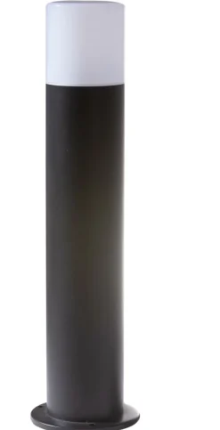 Sklep Kaja Czarna lampa ogrodowa stojąca okrągła AZ4480 NILS | Kaja Oświetlenie* Lampy Ogrodowe Stojące