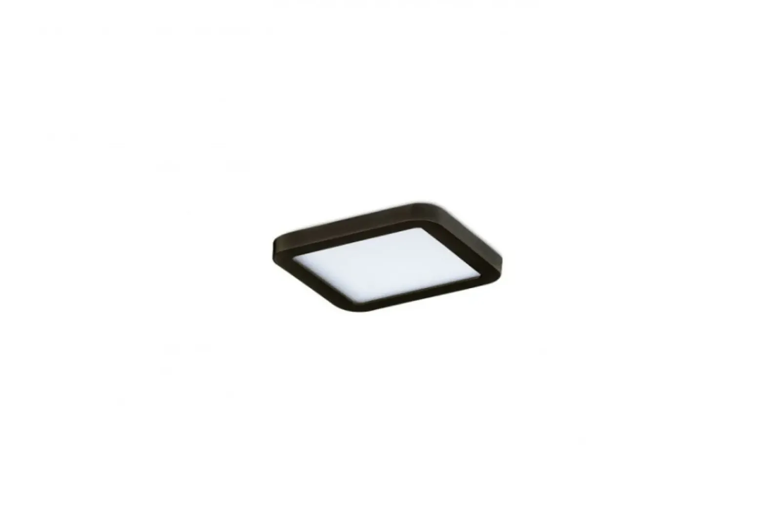 Sklep Kaja Czarna lampa podtynkowa plafon LED 4000K AZ4331 SLIM | Kaja* Oprawy Podtynkowe|Plafony Klasyczne