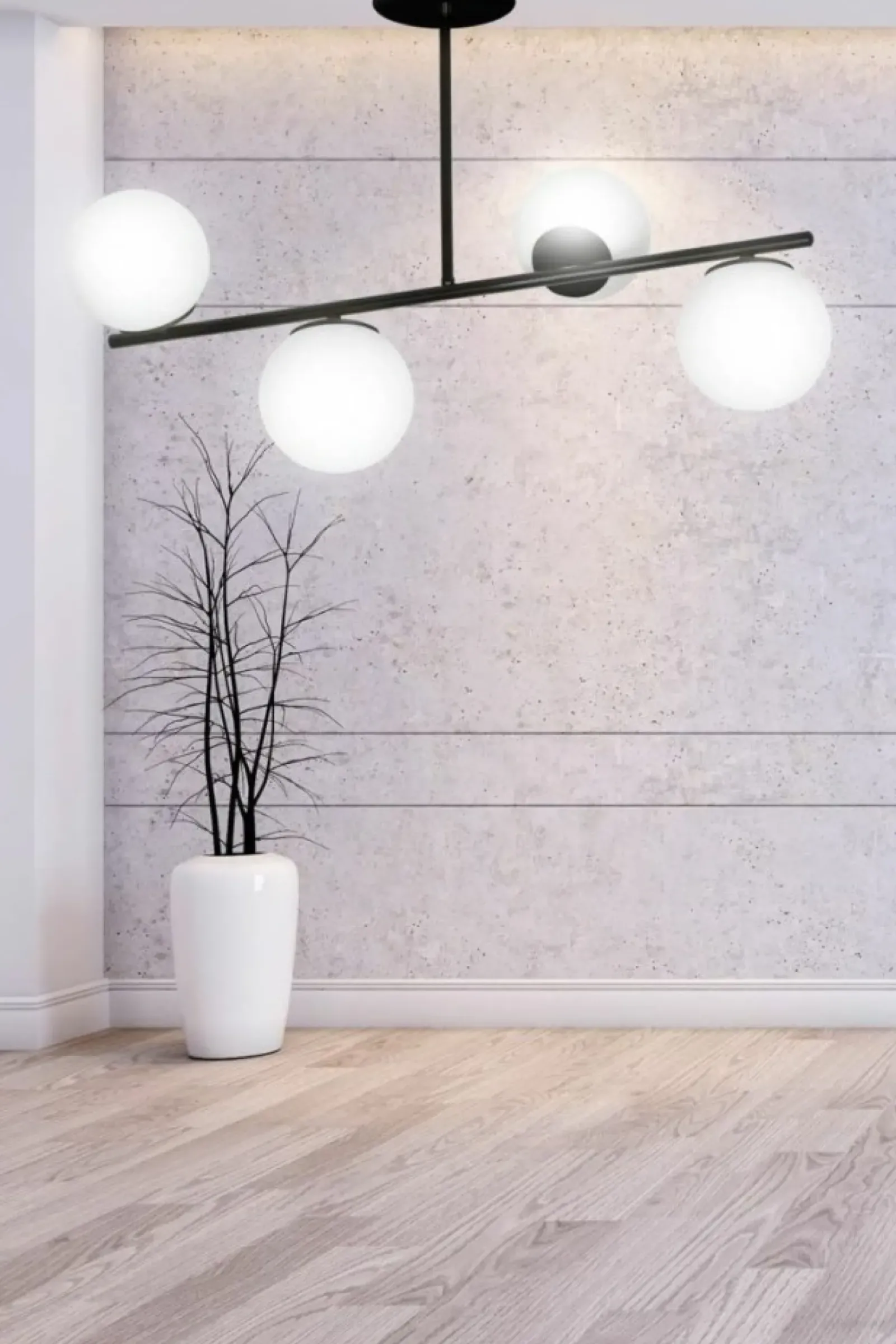 Sklep Kaja Czarna lampa sufitowa do korytarza 1020/4 BIOR | Kaja Oświetlenie Best Sale