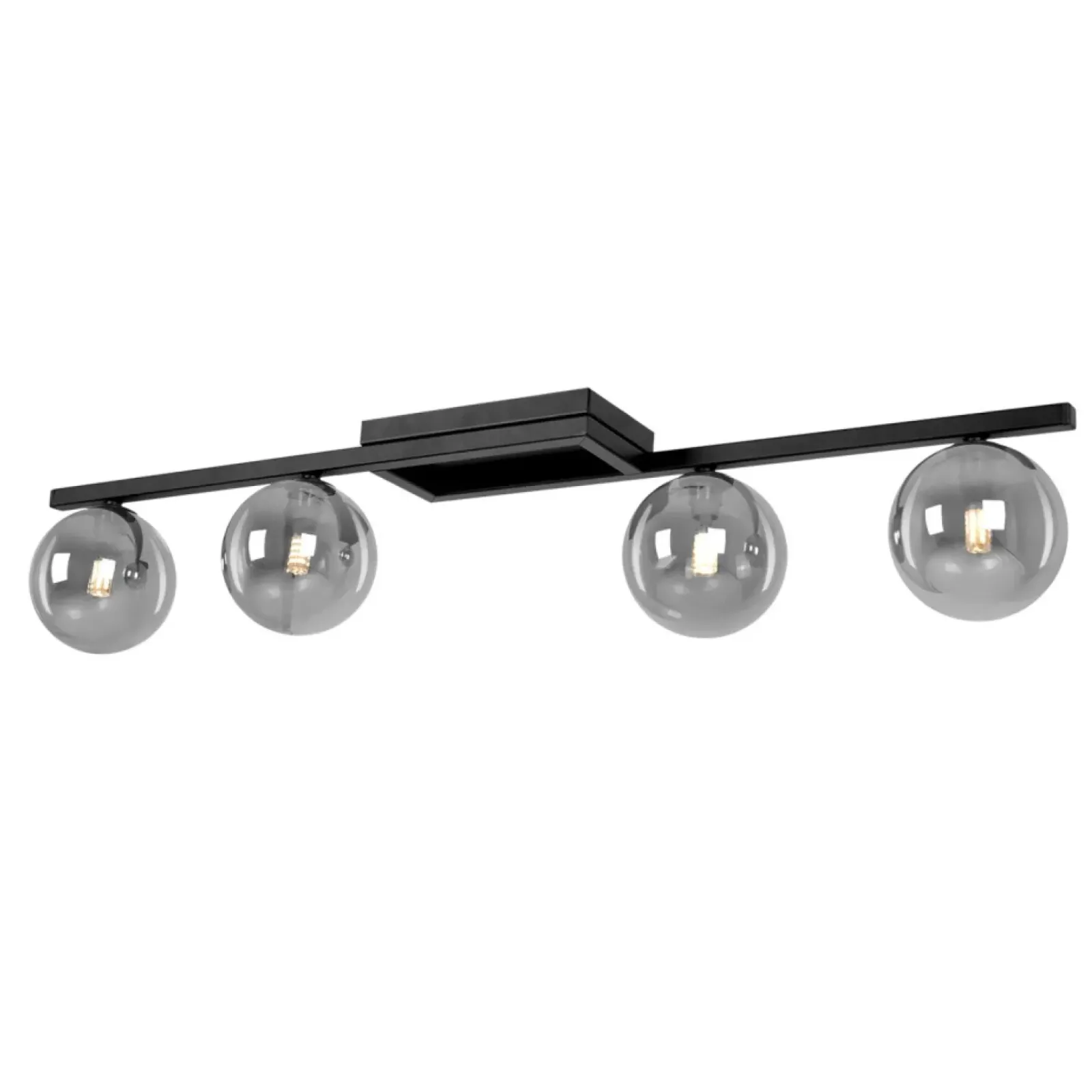 Sklep Kaja Czarna lampa sufitowa do oświetlenia salonu K-5465 z serii PAXI Discount