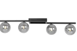 Sklep Kaja Czarna lampa sufitowa do oświetlenia salonu K-5465 z serii PAXI Discount