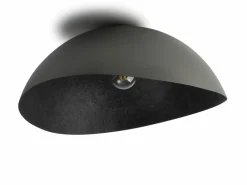 Sklep Kaja Czarna lampa sufitowa, plafon, do korytarza SIG 40626 z serii SOLARIS Outlet