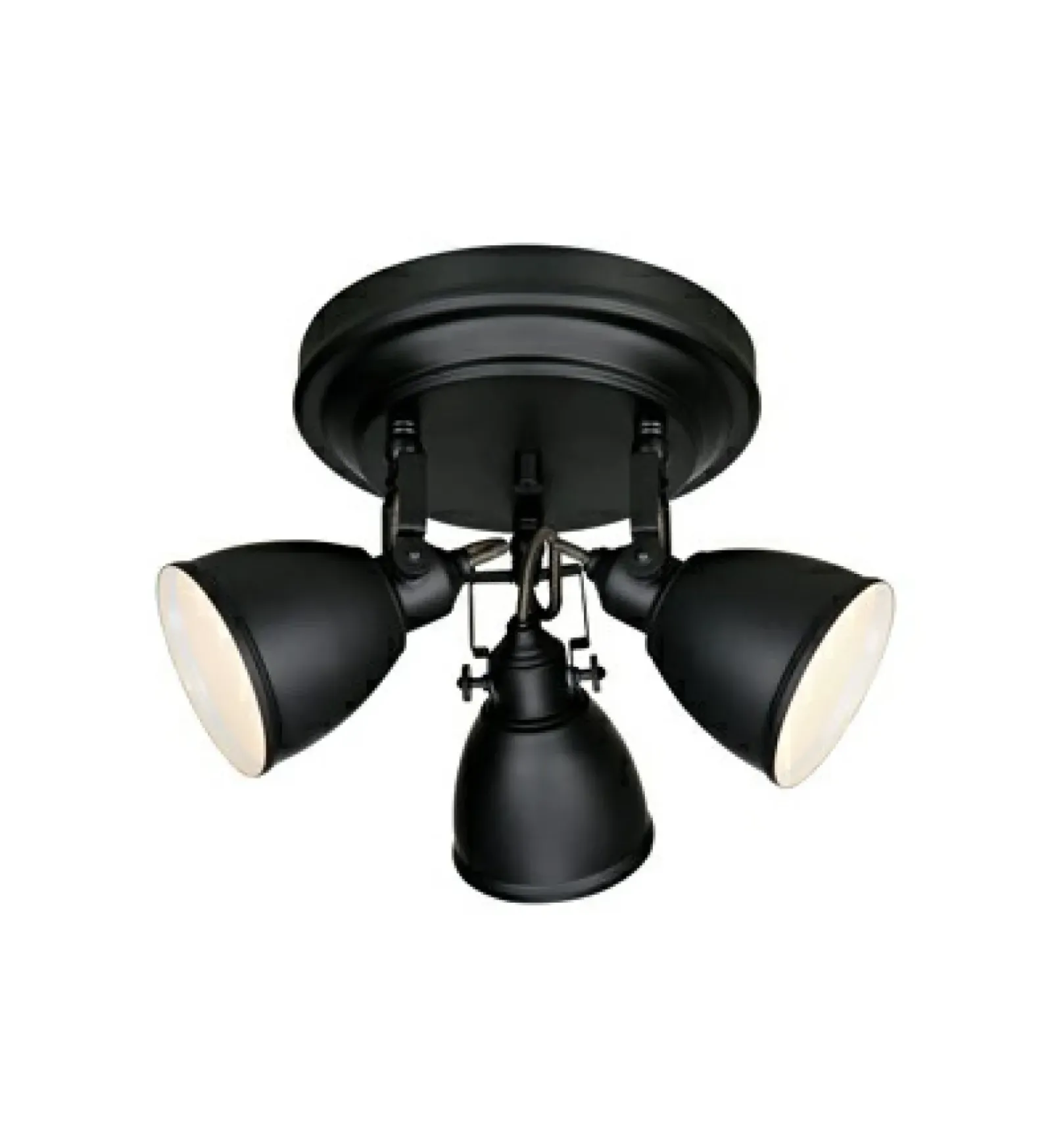 Sklep Kaja Czarna lampa sufitowa regulacja kąta świecenia 105815 | Kaja Fashion