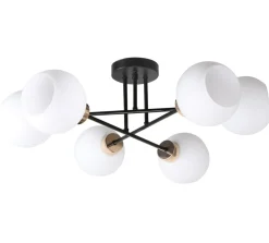 Sklep Kaja Czarna lampa sufitowa w klasycznym wydaniu 36-21083 z serii AMANDA | Kaja Oświet Sale
