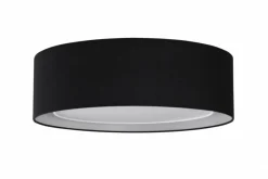 Sklep Kaja Czarna lampa sufitowa z abażurem do salonu AZ3331 MILO | Kaja czarny Store