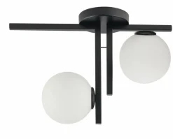 Sklep Kaja Czarna lampa sufitowa z kloszami, do sypialni SIG 33285 z serii ANDY Online