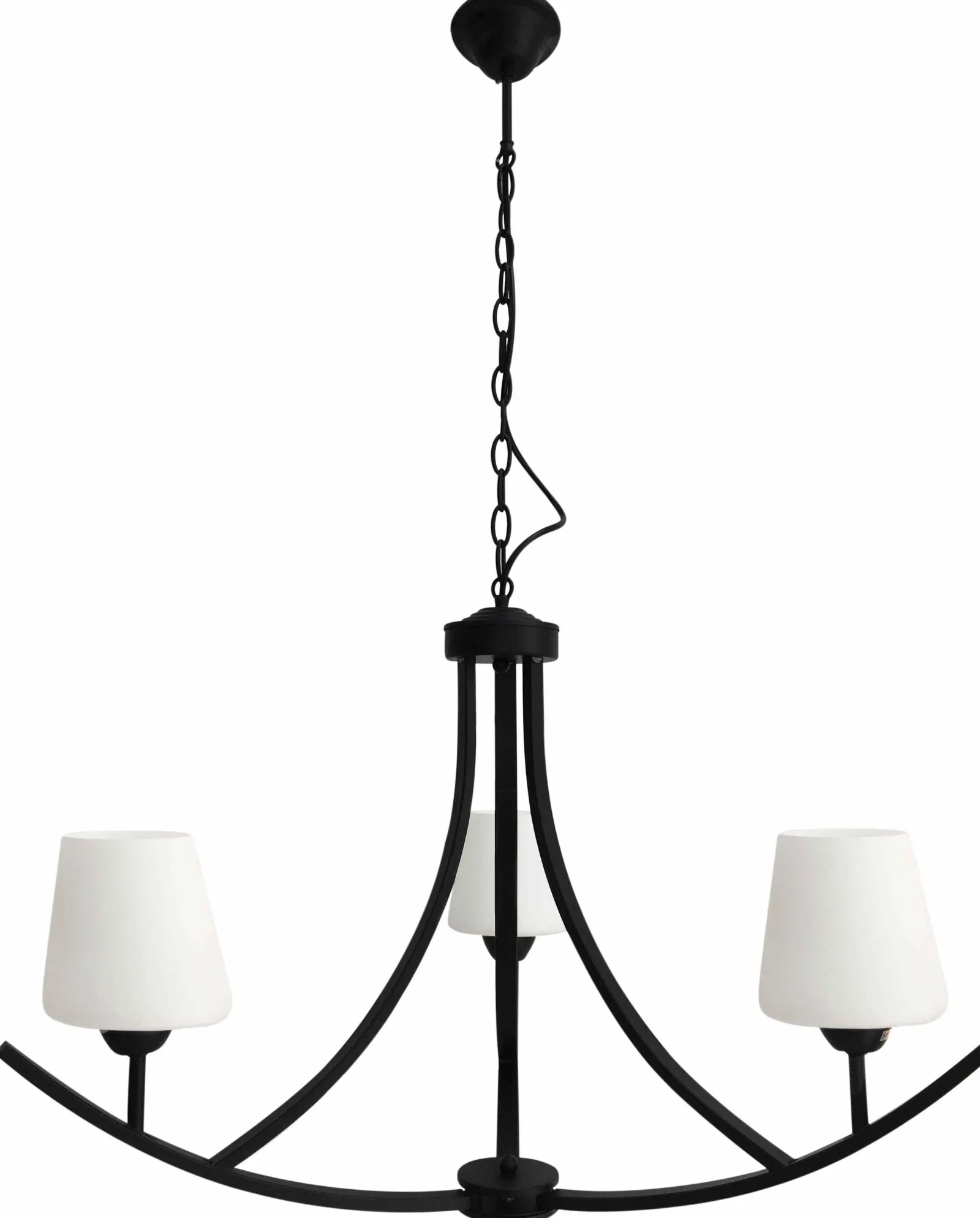 Sklep Kaja Czarna lampa wisząca, do stylowej sypialni 33-38708 z serii LONDYN* Randole Tradycyjne