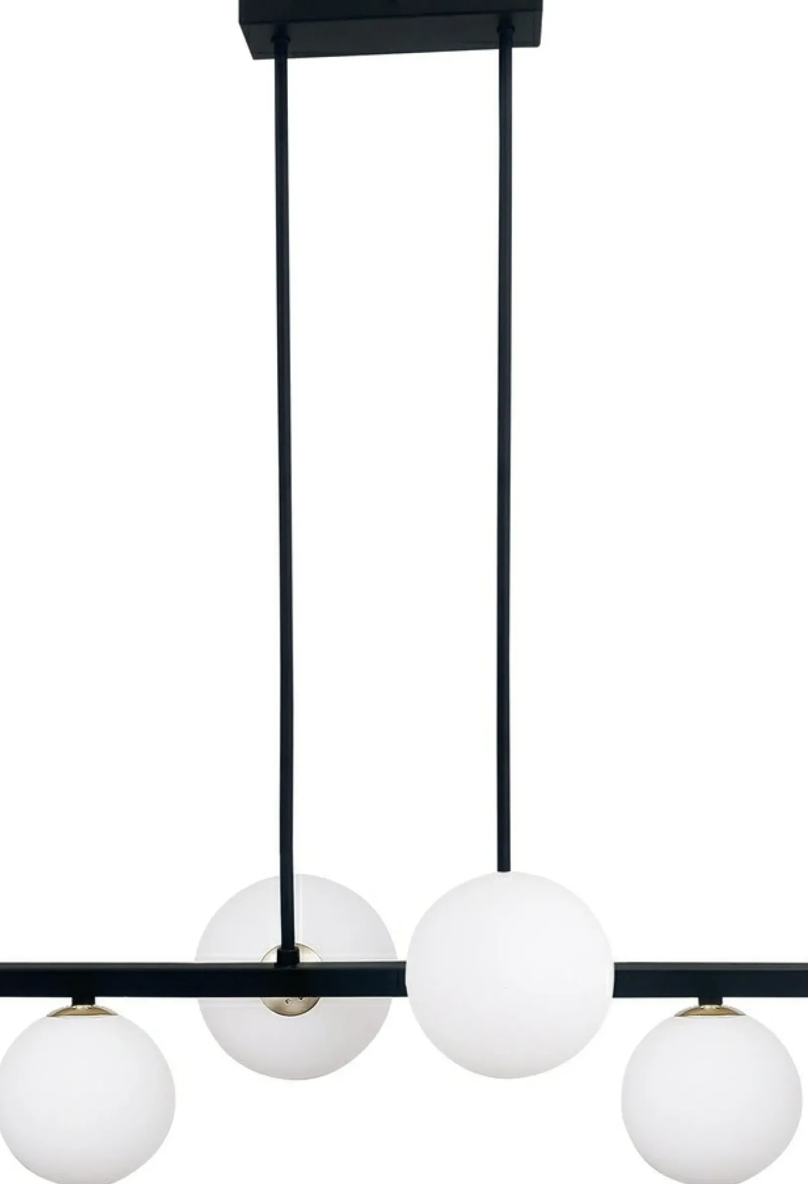 Sklep Kaja Czarna lampa wisząca, do stylowej sypialni 34-01214 z serii KAMA Fashion