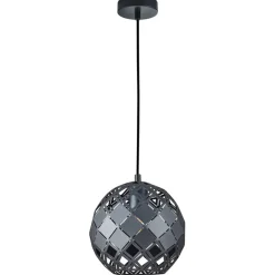 Sklep Kaja Czarna lampa wisząca do sypialni PND-34221-1S-BK PAULELA | Kaja czarny Flash Sale