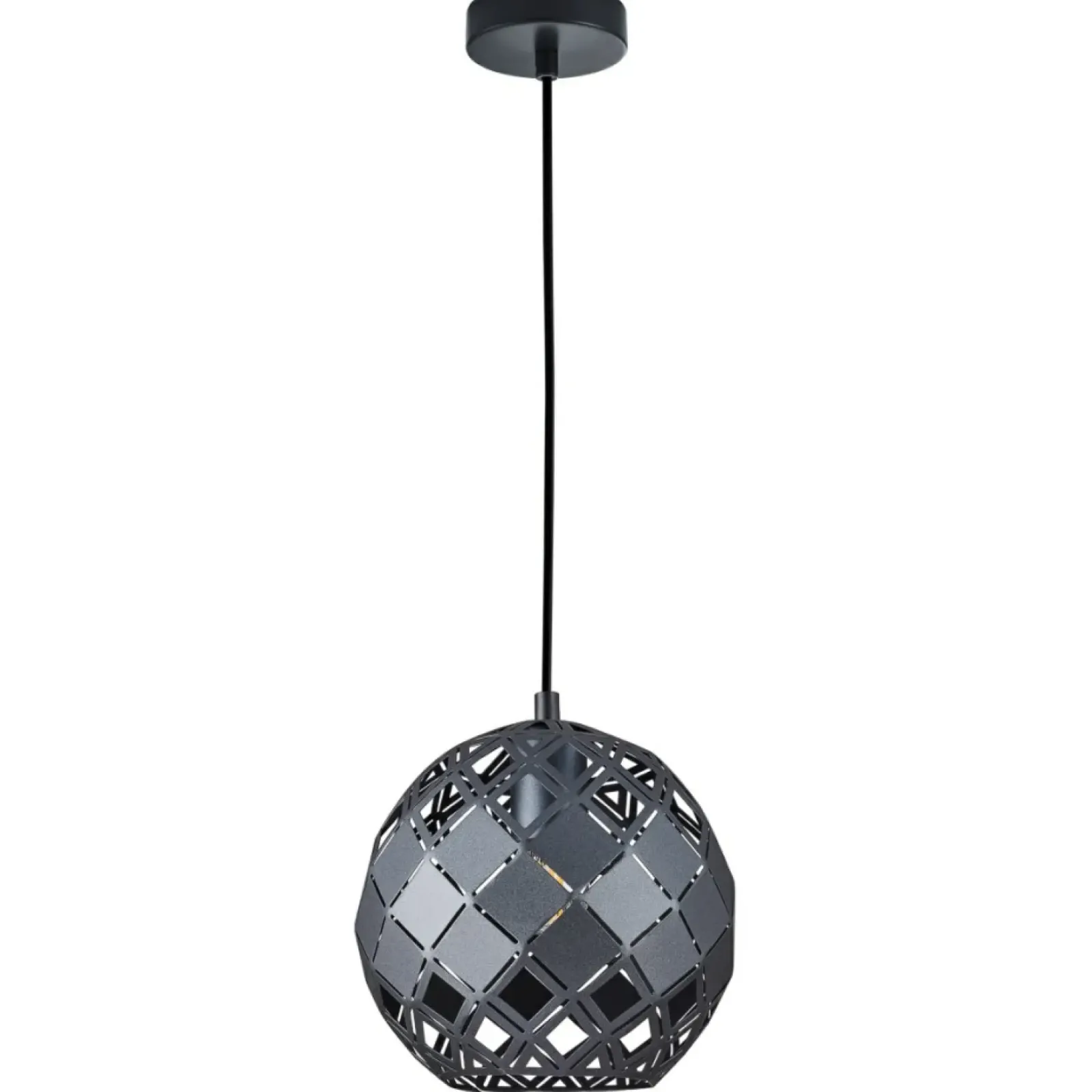 Sklep Kaja Czarna lampa wisząca do sypialni PND-34221-1S-BK PAULELA | Kaja czarny Flash Sale