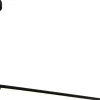 Sklep Kaja Czarna lampa wisząca LED 100cm nad stół MX P0354 ORGANIC P | Kaja Fashion