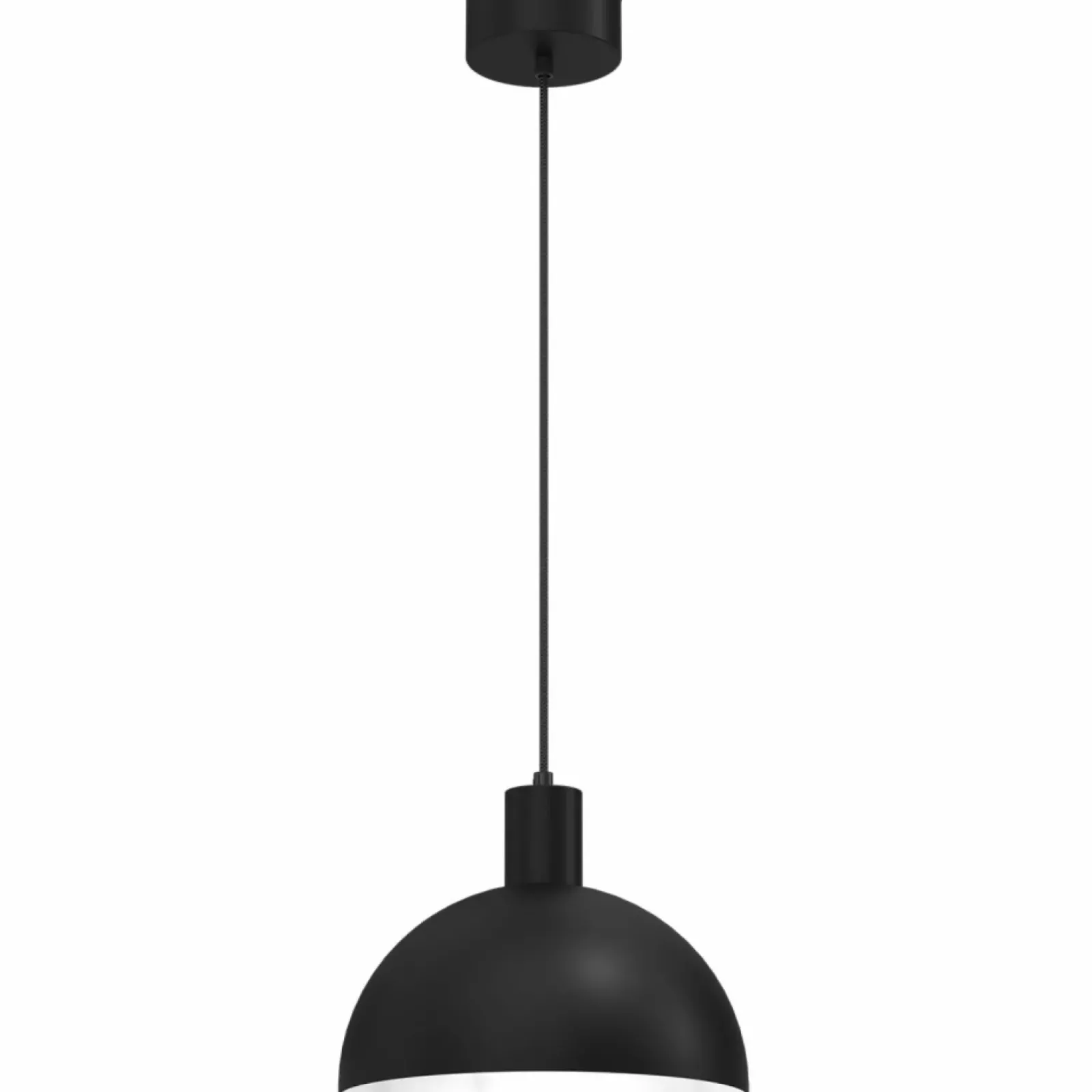 Sklep Kaja Czarna lampa wisząca, minimalistyczna LX 3888 z serii SINGLE | Kaja czarny Shop
