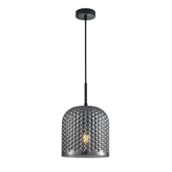 Sklep Kaja Czarna lampa wisząca na żarówkę E27 PND-25205-1L-BK-SG z serii RENTI Cheap